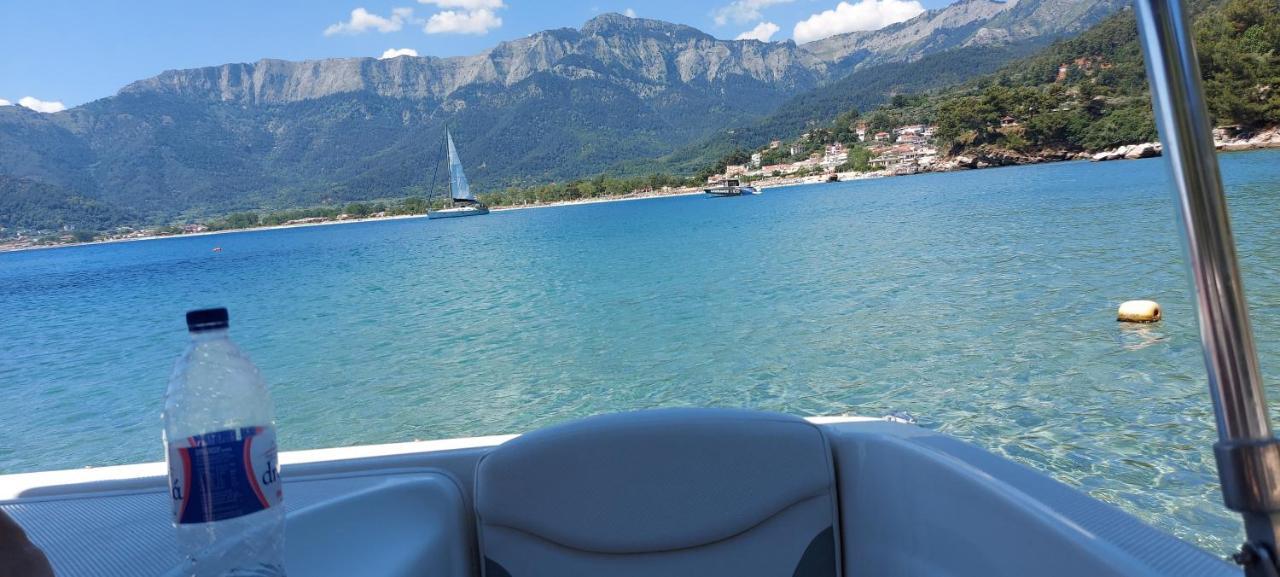 Villa Ibis Thassos Chrysi Ammoudia Bagian luar foto