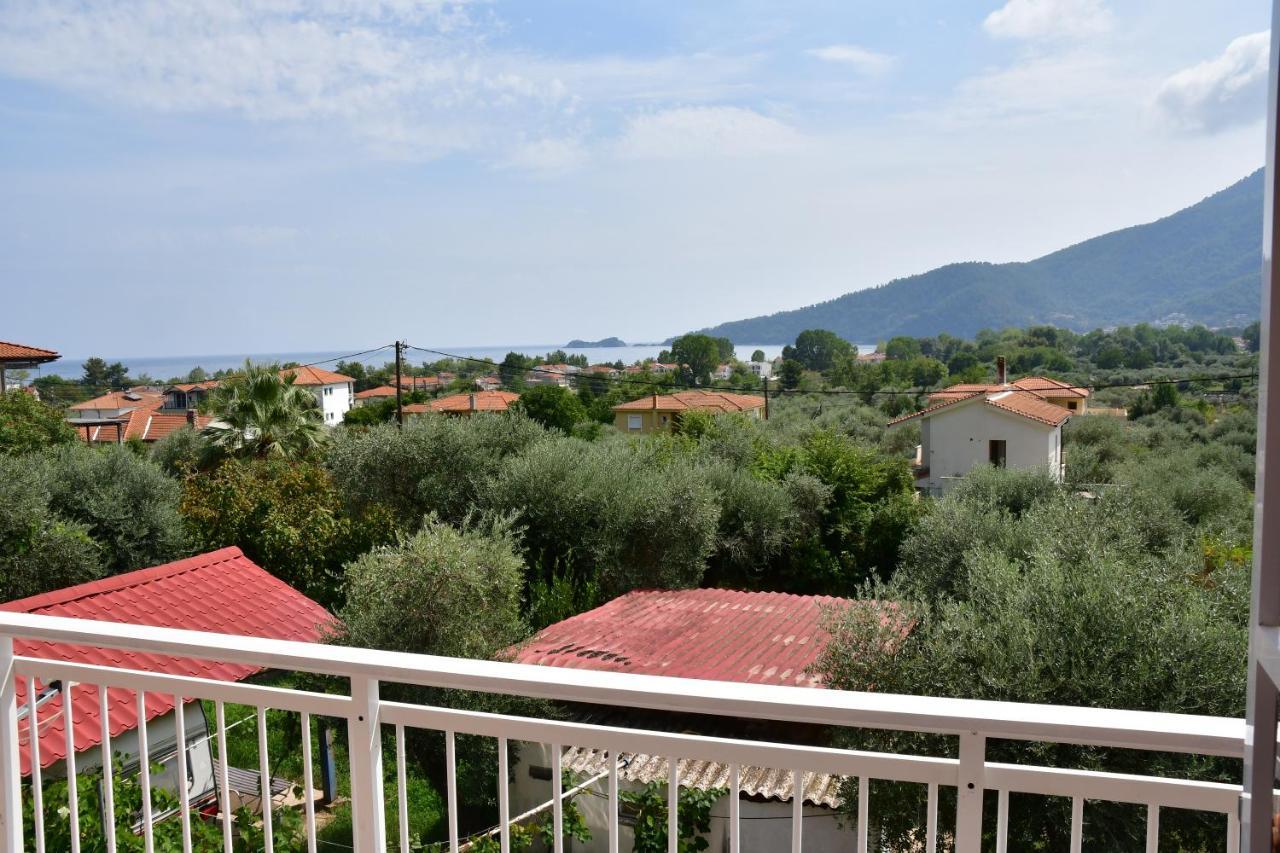 Villa Ibis Thassos Chrysi Ammoudia Bagian luar foto